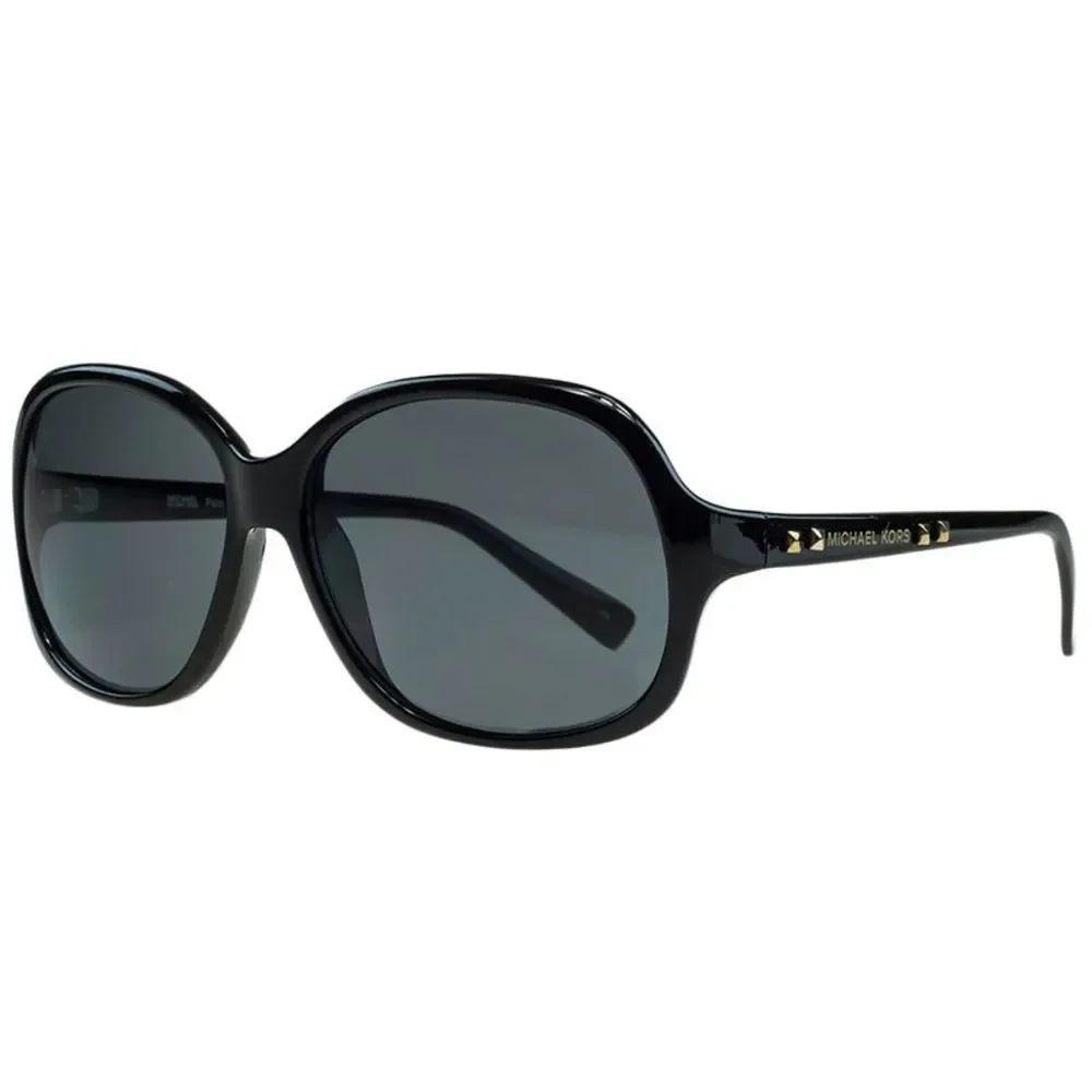 Michael Kors M2743/S ALTO 001 Ebony Square Sunglasses - Picture 3 of 5